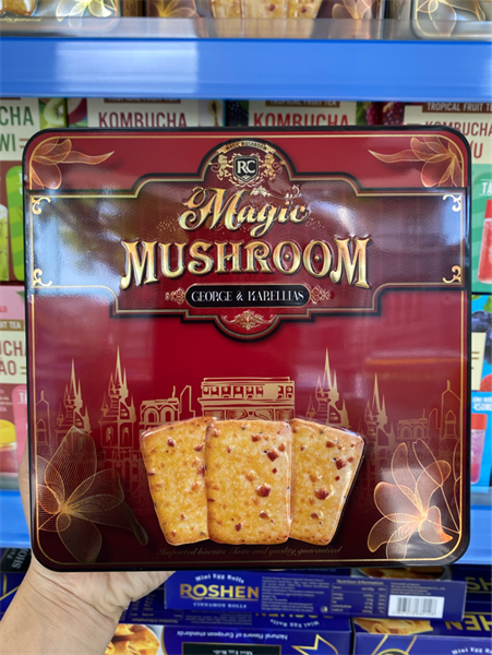 LH.Bánh Mushroom dừa nướng 170g (24H/thùng)