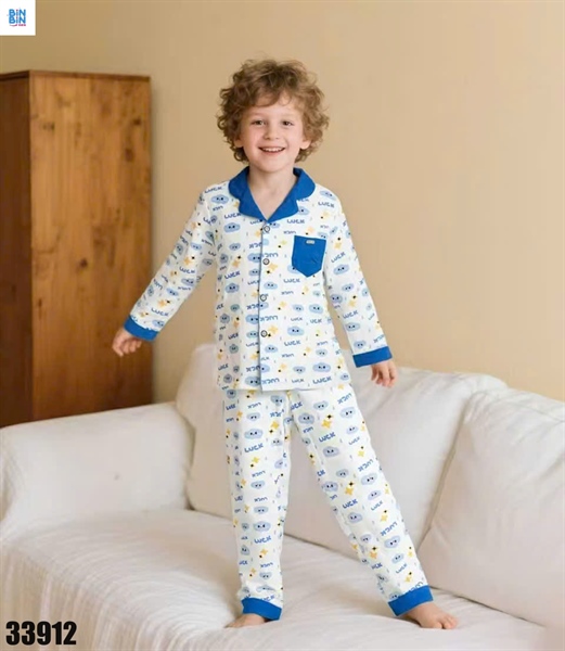 33912- Pyjama đám mây xanh