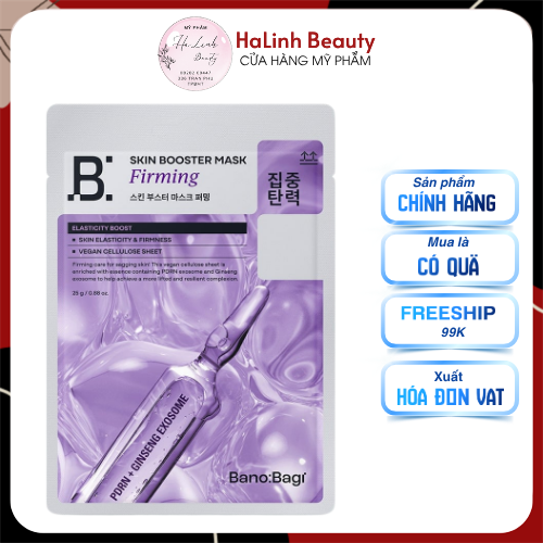 Mặt Nạ Dưỡng Trắng, Phục Hồi Da Chuyên Sâu BANOBAGI SkinBooster Mask