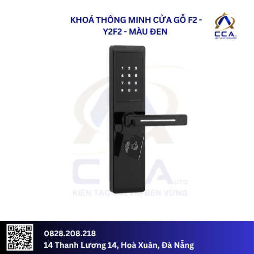 Khoá thông minh cửa gỗ F2