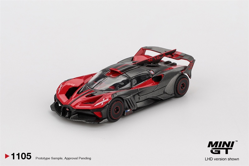 [SGTVN] Mini GT Box Version MGT01105 Bugatti Bolide Red