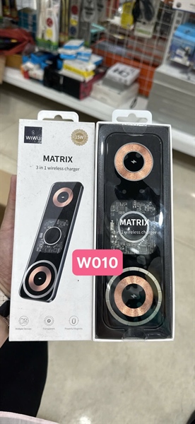 Đế sạc không dây WIWU 3in1 15W W010