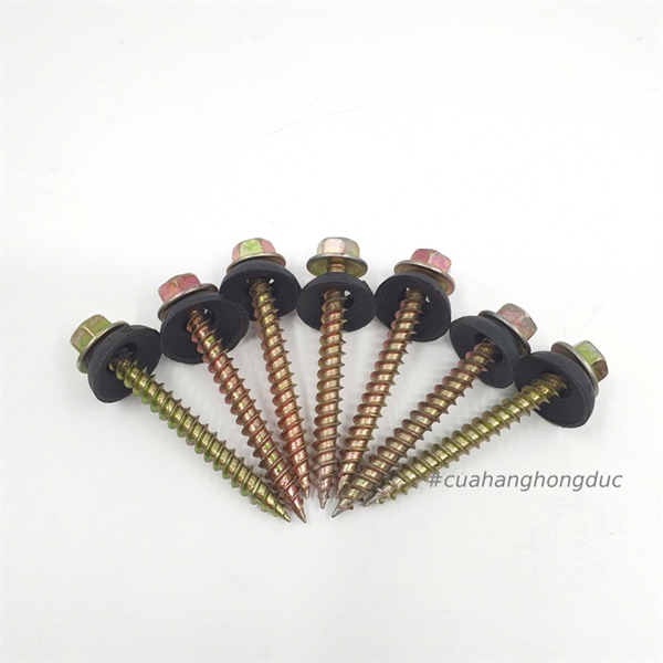 Vít Tôn Gỗ Cá Cấu Chữ D Ron Đen Thái Minh