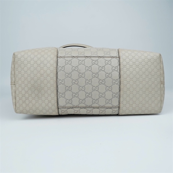 Túi GG Tote trắng (336755-493492) sz38 (HN) KG+