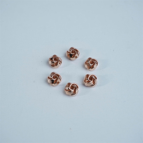 Charm vàng bi cầu xoắn CH250602A +