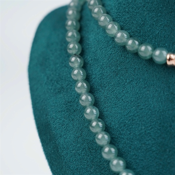 Chuỗi lam băng khởi keo Wua 105 hạt ly6-5.69 (425622) KG+