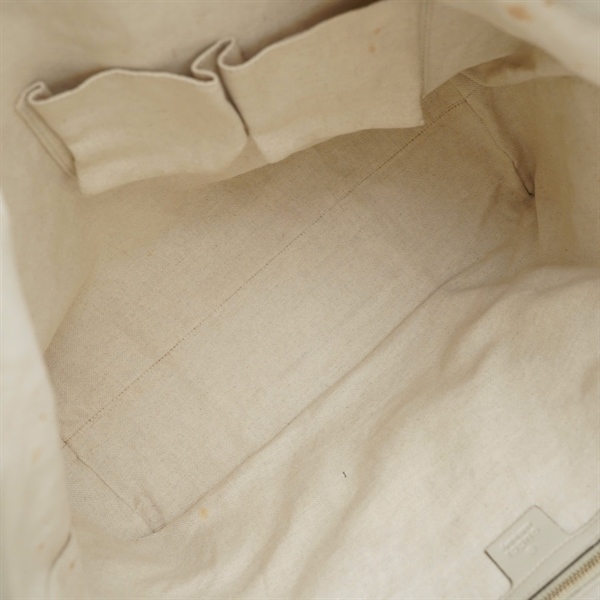 Túi GG Tote trắng (336755-493492) sz38 (HN) KG+