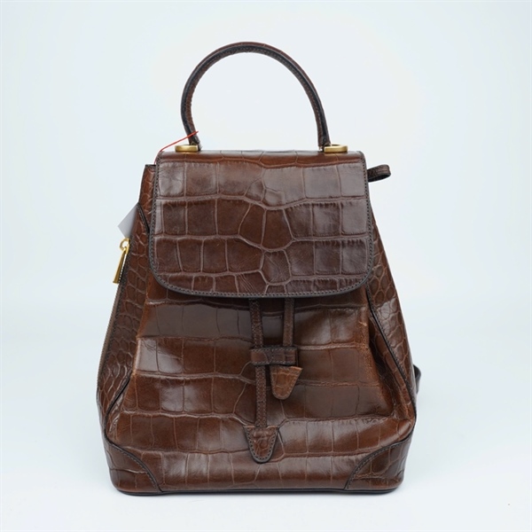 Balo Celine nâu dập vân sz22x13x26 (HN) KG+