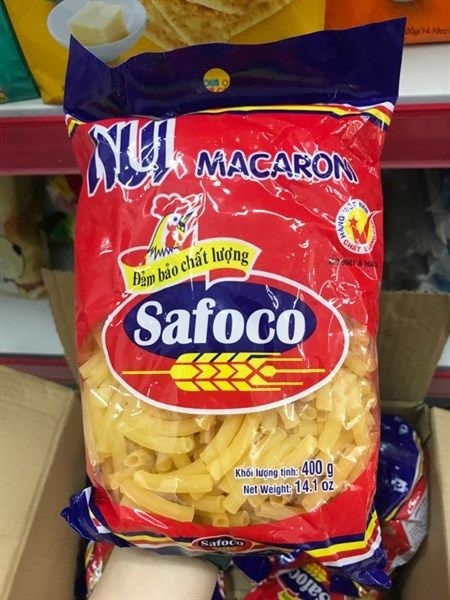 Nui ống lớn Safoco gói 400g