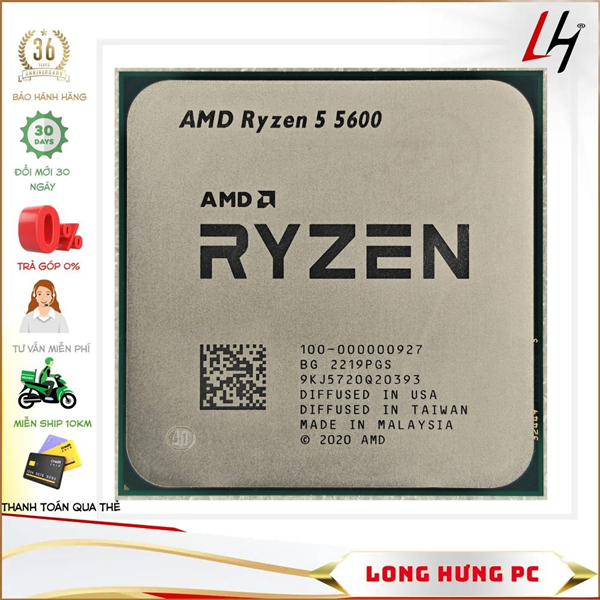 CPU AMD RYZEN 5 5600