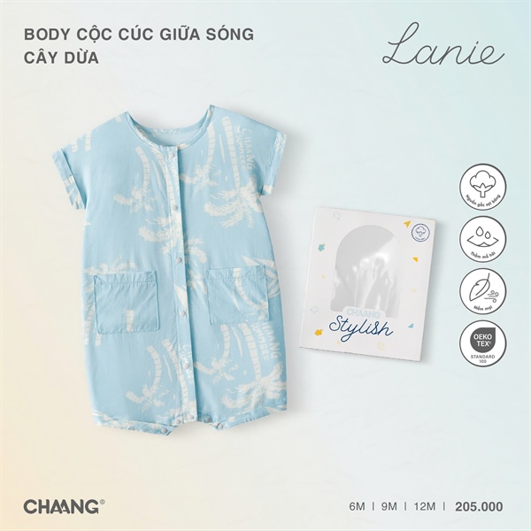 BB0225 - 6M/9M Body cộc cúc giữa Sóng
