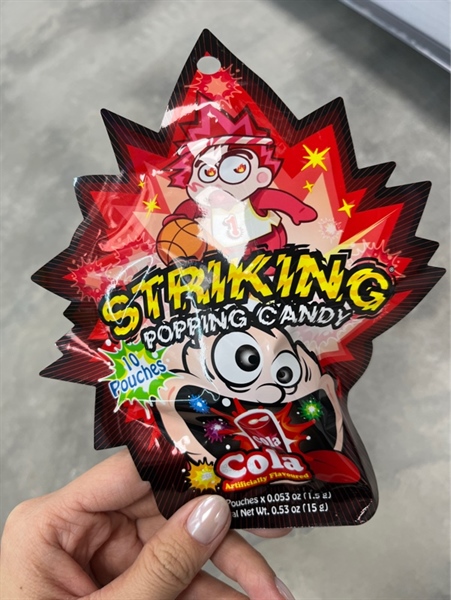 Kẹo nổ Striking Cola 15g