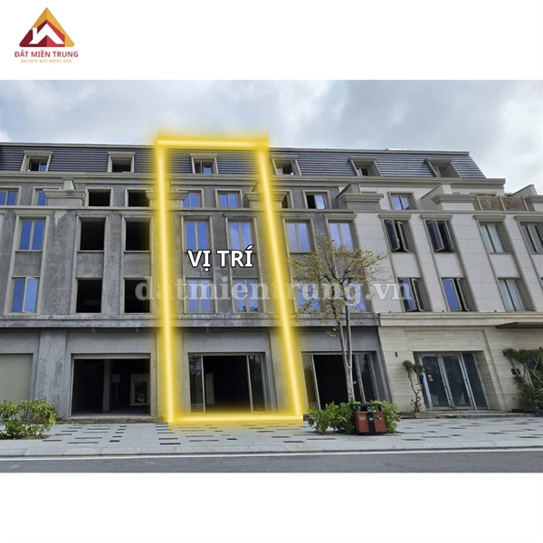 Nhà đất Regal Legend Đồng Hới-LK2.22-120m2-Tây Bắc