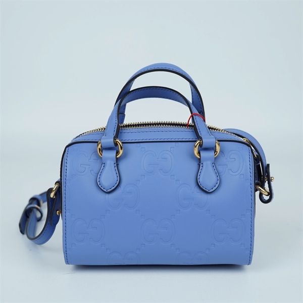 Túi GG Boston xanh (790130-2149) sz16 (PN) KG+