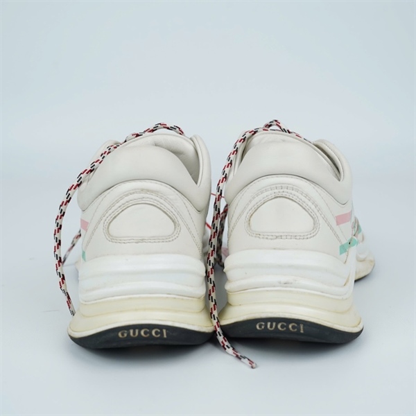 Giày GG trắng logo xanh hồng sz37 KG+