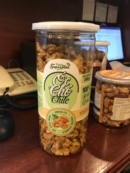 Nhân óc chó chile 300g devie