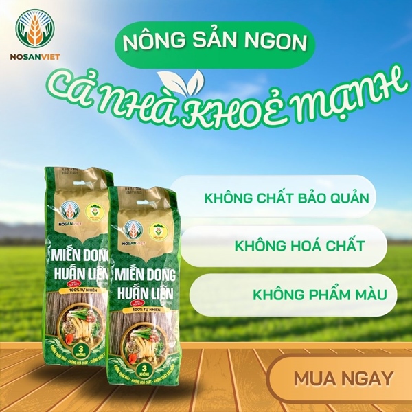 Miến dong Tráng Tay sợi rối 400g