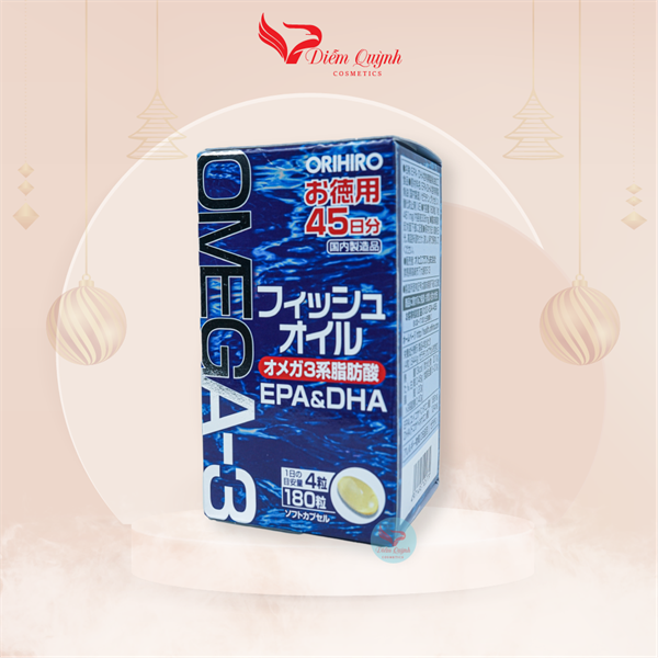Omega 3 Orihiro 180 viên