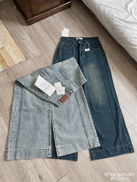 Quần jean suông 932 K