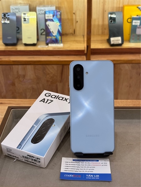 DT Samsung A17 4G ram 8 bộ nhớ 128gb màu blue