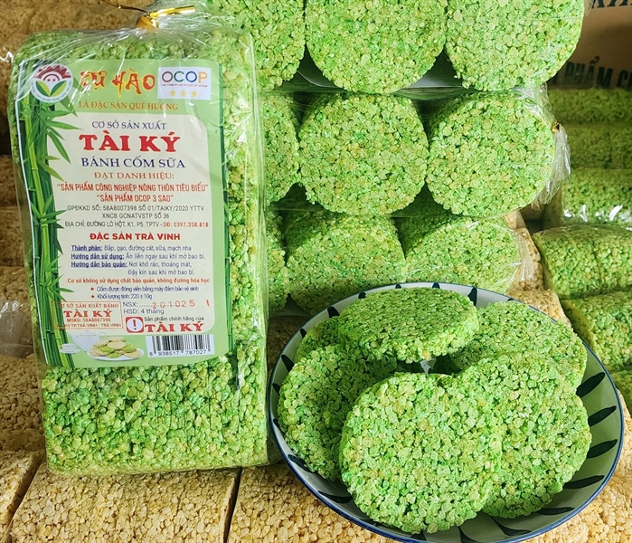 Bánh Cốm Trà Vinh - Xanh