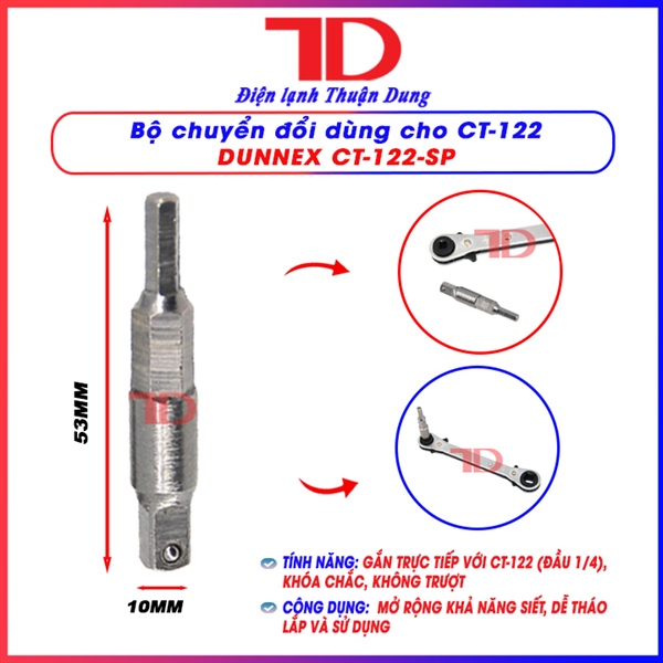 Bộ chuyển đổi Dunnex CT-122-SP (thùng 100 cái)