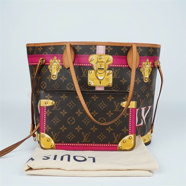 Túi LV Neverfull bản họa tiết size MM KG+