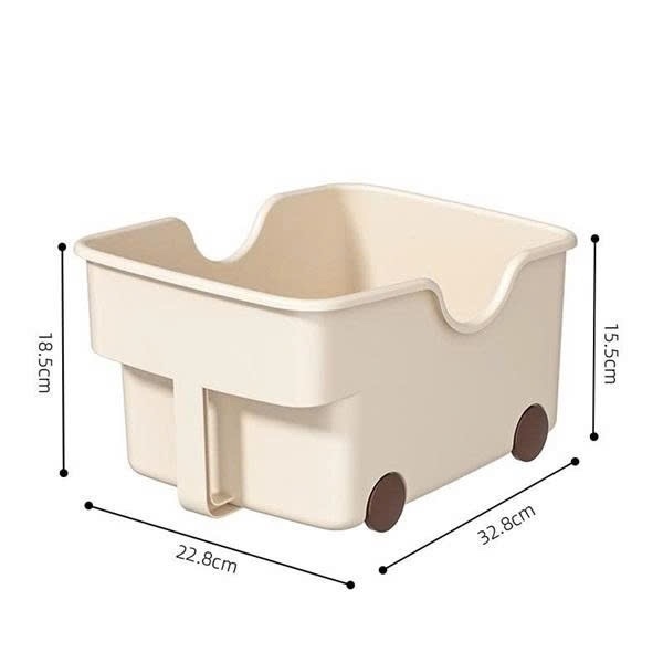 Hộp Đựng Đồ Bánh Xe Size To Có Tay Cầm ( Thùng 30 )