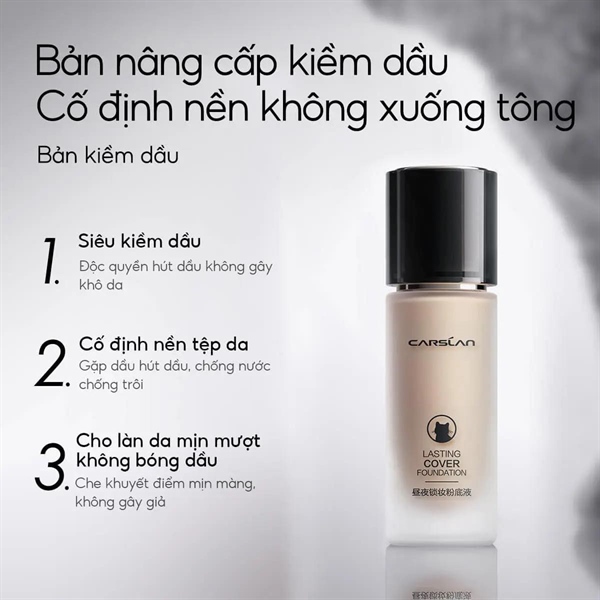 Kem nền Carslan Lasting P02 - Full VAT