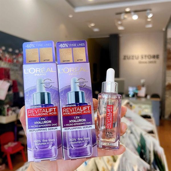 (VAT) Serum Loreal Hyaluronic Acid cấp ẩm - TÍM