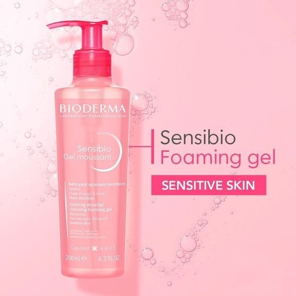 SRM Da Nhạy Cảm SENSIBIO Gel Moussant 200ml (3701129812037)