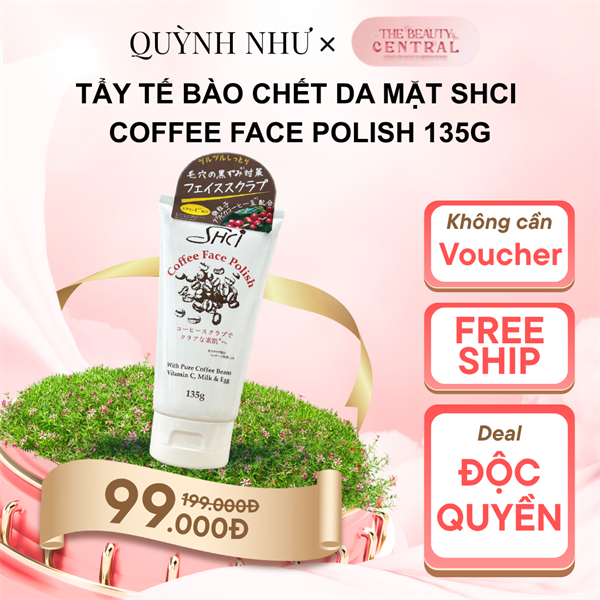 Tẩy tế bào chết da mặt SHCI Coffee Face Polish 135g