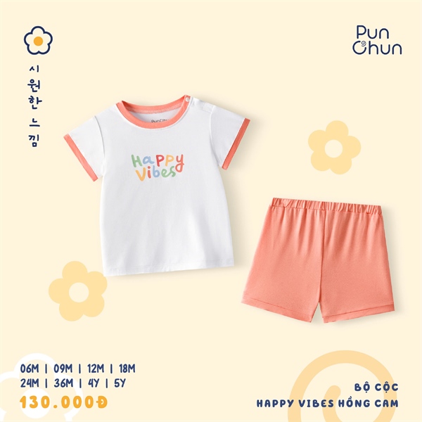 GS1525 - 9M/5Y Bộ cộc Happy Vibes