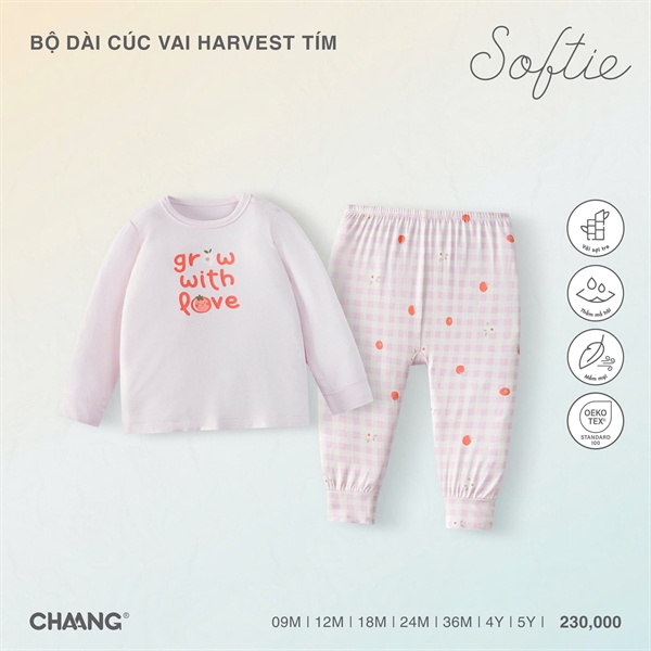 GS0425 - 9M/5Y Bộ dài cúc vai Harvest