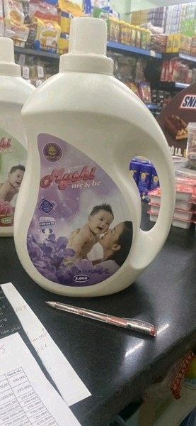 Nước giặt Myshi mẹ & bé 3,6l