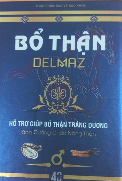 Bổ thận Delmaz hỗ trợ giúp bổ thận tráng dương tăng cường chức năng thận (H*40 viên) - Syntech