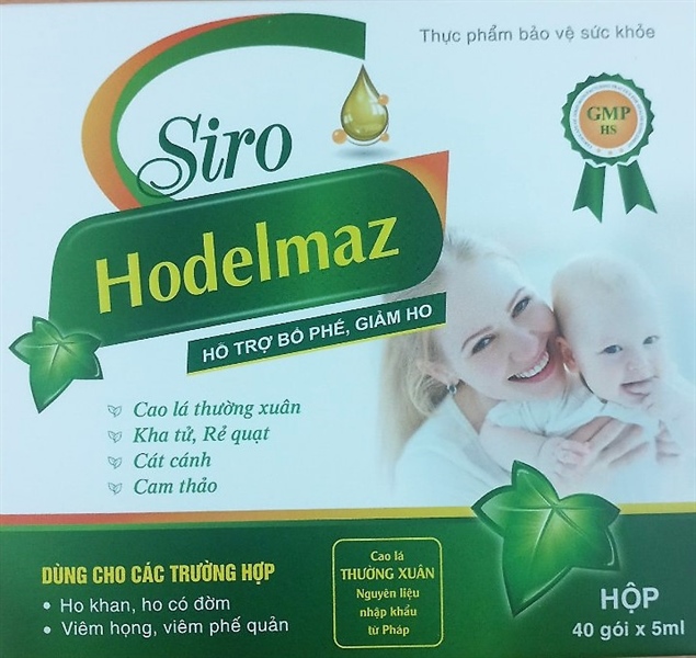 Siro ho Delmaz (Hộp 40 gói x 5ml) - Denmark/Zurig