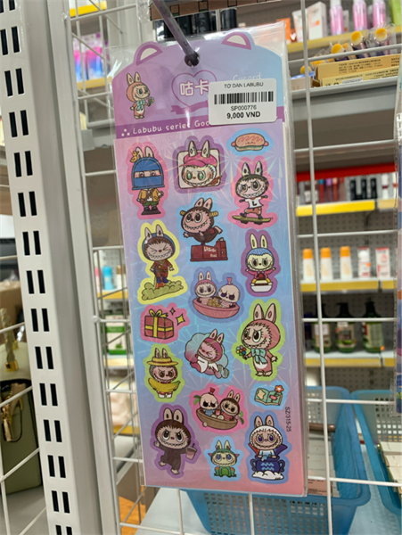 TỜ DÁN LABUBU