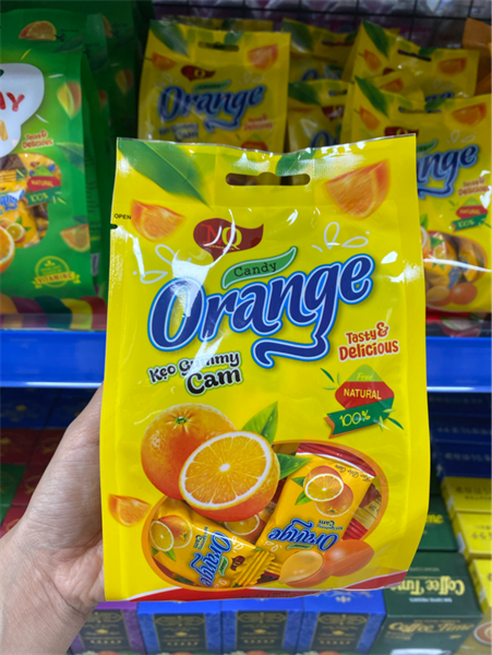 MQ.Kẹo Gummy cam 150g(24gói/thùng)