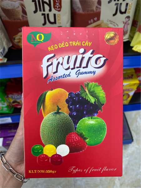 MQ.Kẹo Gummy hoa quả 350g(30H/thùng)