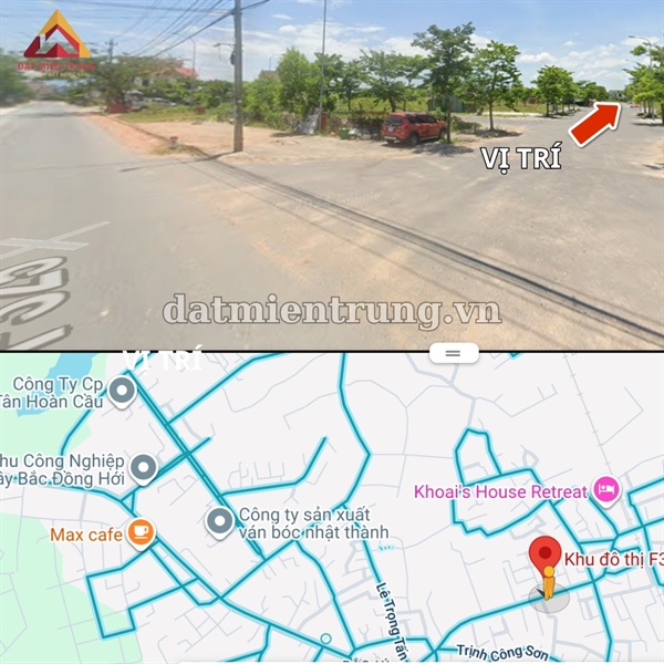 Đất nền F325, Đồng Hới, Quảng Trị-129,5m2-Tây Bắc