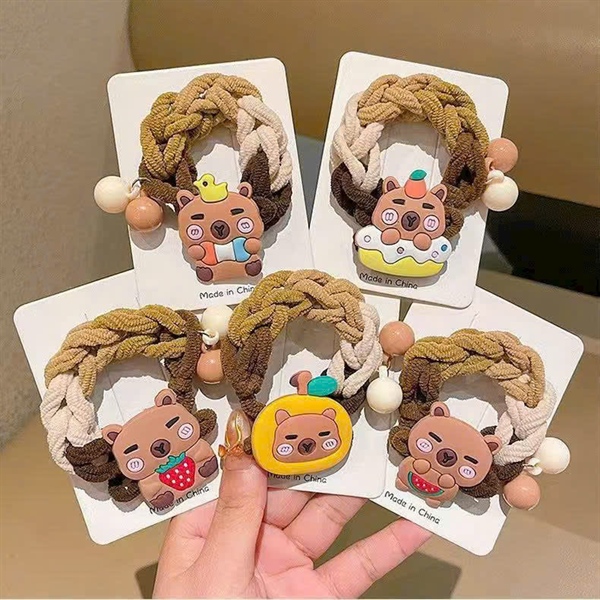 SET 5 DÂY TÓC CAPYBARA, sợi to bện sam