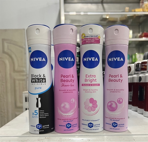 Xịt ngăn mùi Nivea nữ 150ml