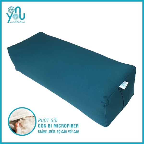 Gối bolster phục hồi thư giãn – Xanh Ngọc (Yin Yoga Bolster) | OnYou Meditation