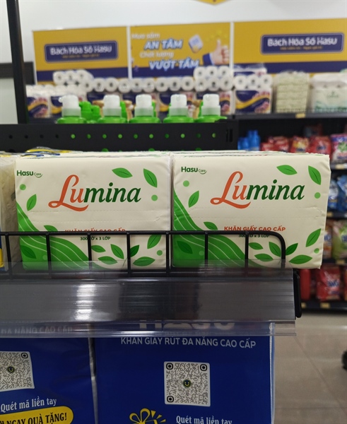 Khăn giấy cao cấp LUMINA 300 tờ