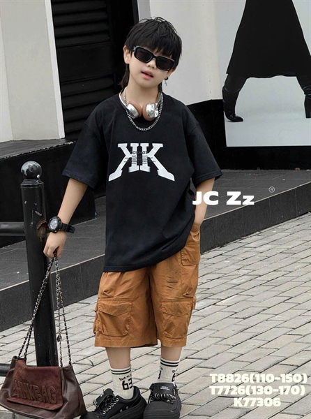 33927-Áo thun đen Cos