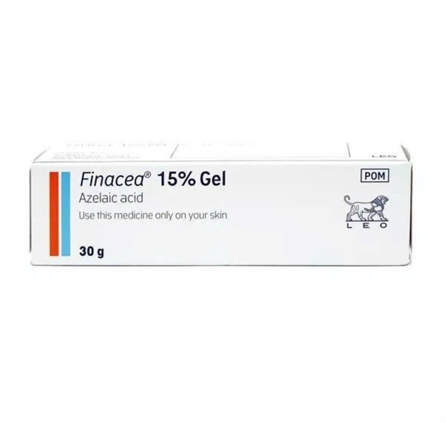 Finacea Azelaic acid Gel 15% giảm mụn trứng cá và thâm mụn đen đỏ 30g