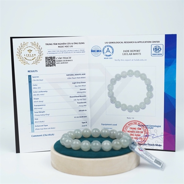 Vòng nếp băng cẩm My 18 hạt ly11.12-10.94 (869373) KG+