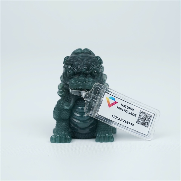 Ấn sư tử lam băng Gua (758943) KG+