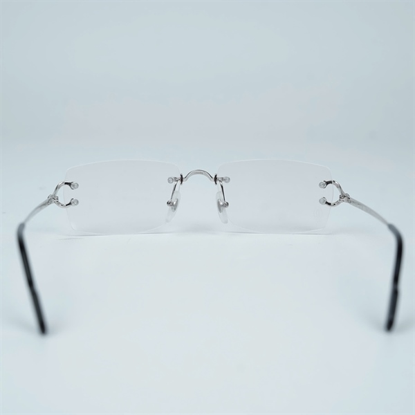 Kính Cartier càng trắng ko viền CT0563O 002 (56-18-140) KG+